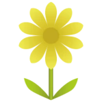 flower battery widget android application logo